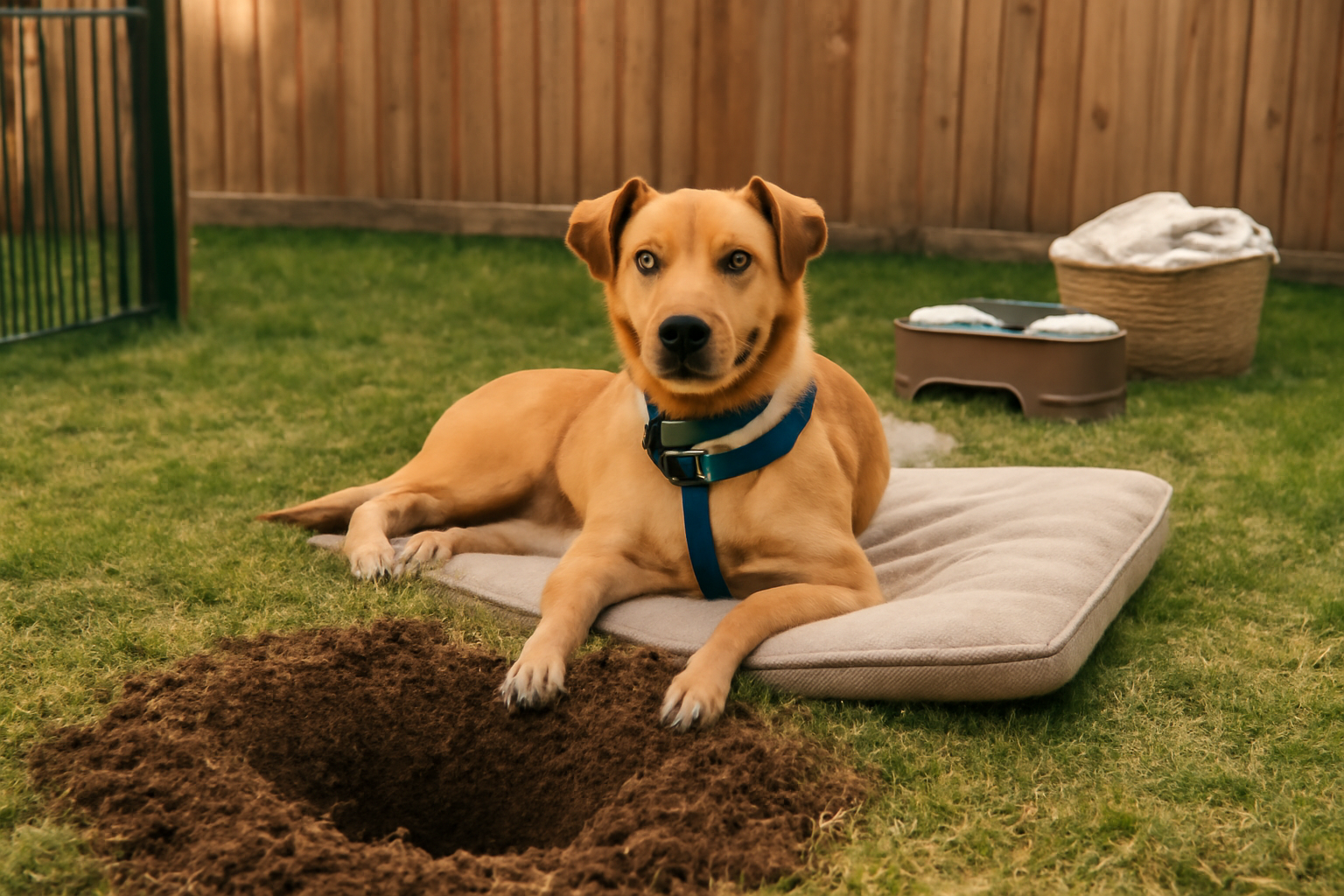 A Practical Guide to Understanding and Managing Your Dog’s Excessive Digging Behavior illustration