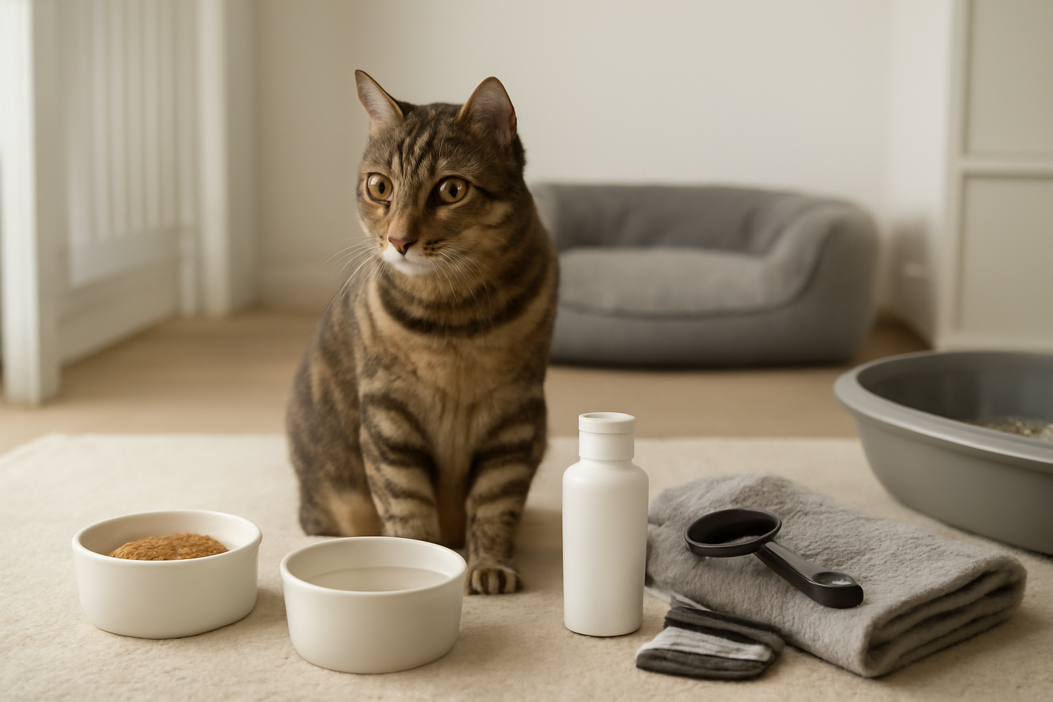 A Comprehensive Guide to Understanding and Preventing Common Cat Digestive Issues illustration