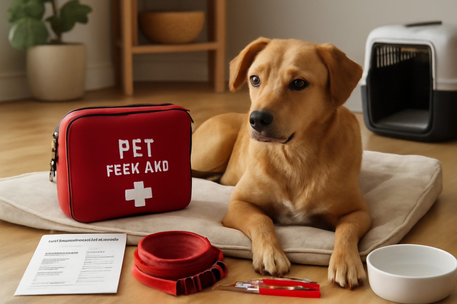 A Practical Guide to Safe and Effective DIY Dog First Aid at Home illustration