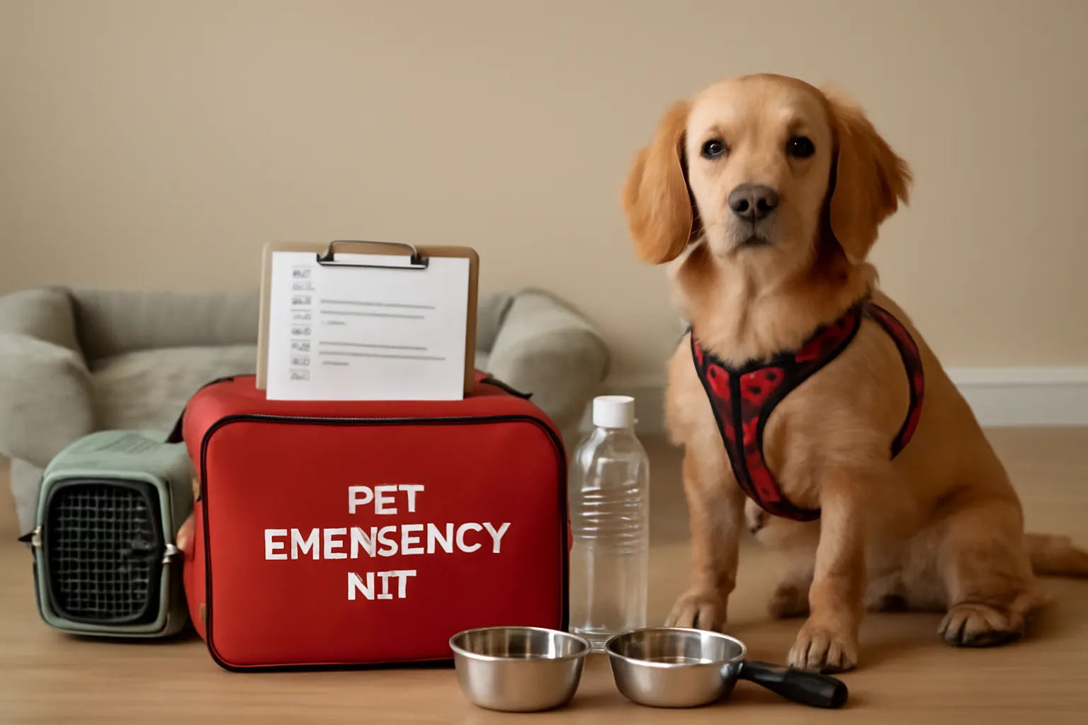 Your Pet’s Emergency Preparedness: A Comprehensive Guide to Ensuring Safety During Disasters illustration
