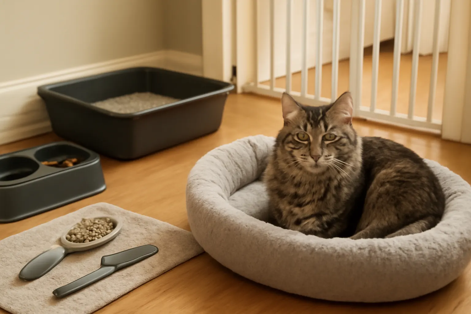 A Practical Guide to Successfully Introducing a New Cat to Your Home illustration
