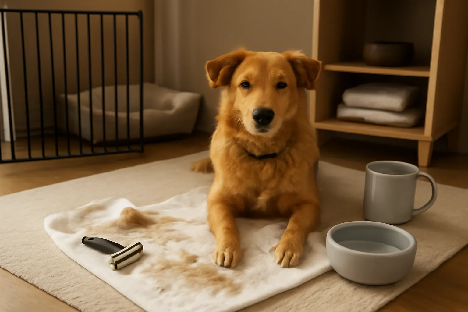 A Practical Guide to Managing Your Dog’s Shedding Year-Round illustration
