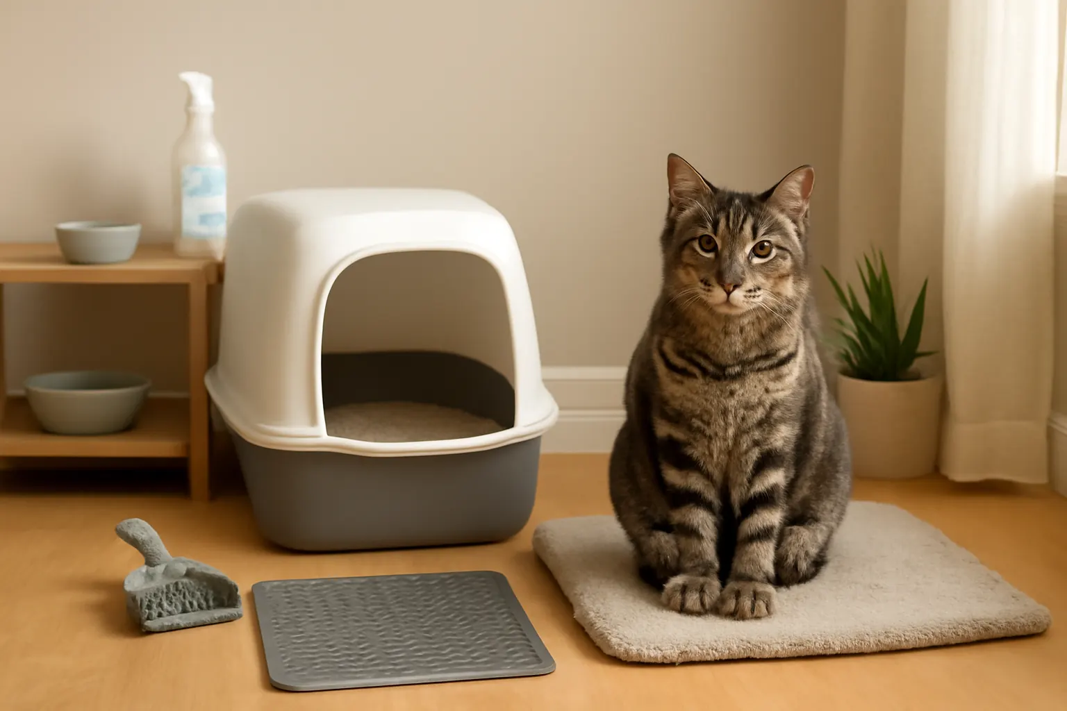 A Practical Guide to Preventing and Managing Litter Box Issues in Cats illustration