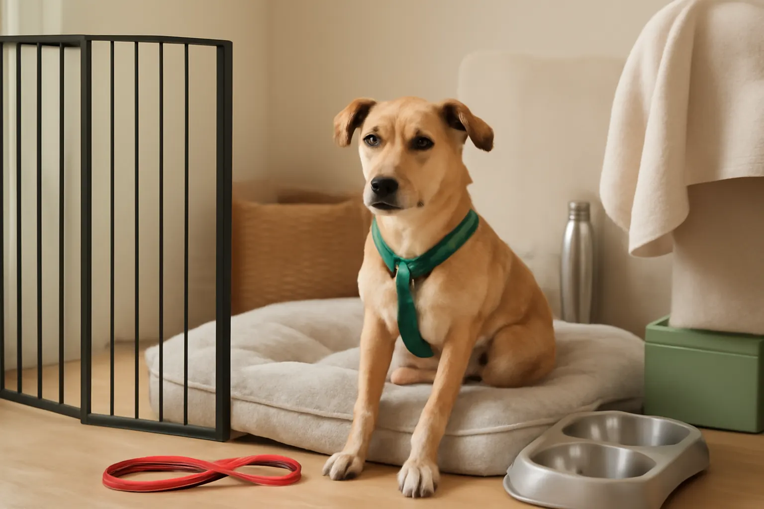 Keys to a Smooth Transition: Preparing Your Home Before Bringing Home a Rescue Dog illustration