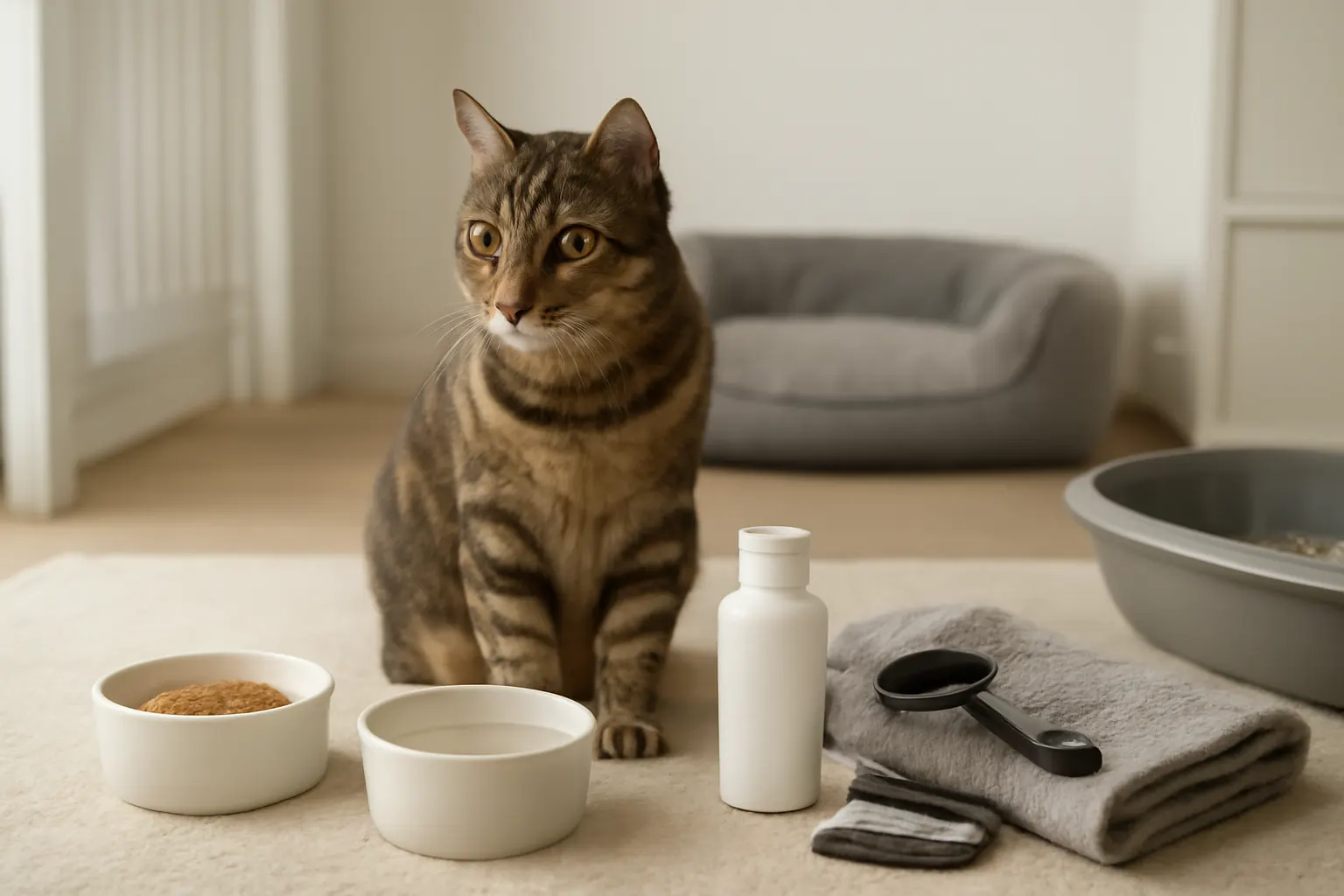 A Comprehensive Guide to Understanding and Preventing Common Cat Digestive Issues illustration