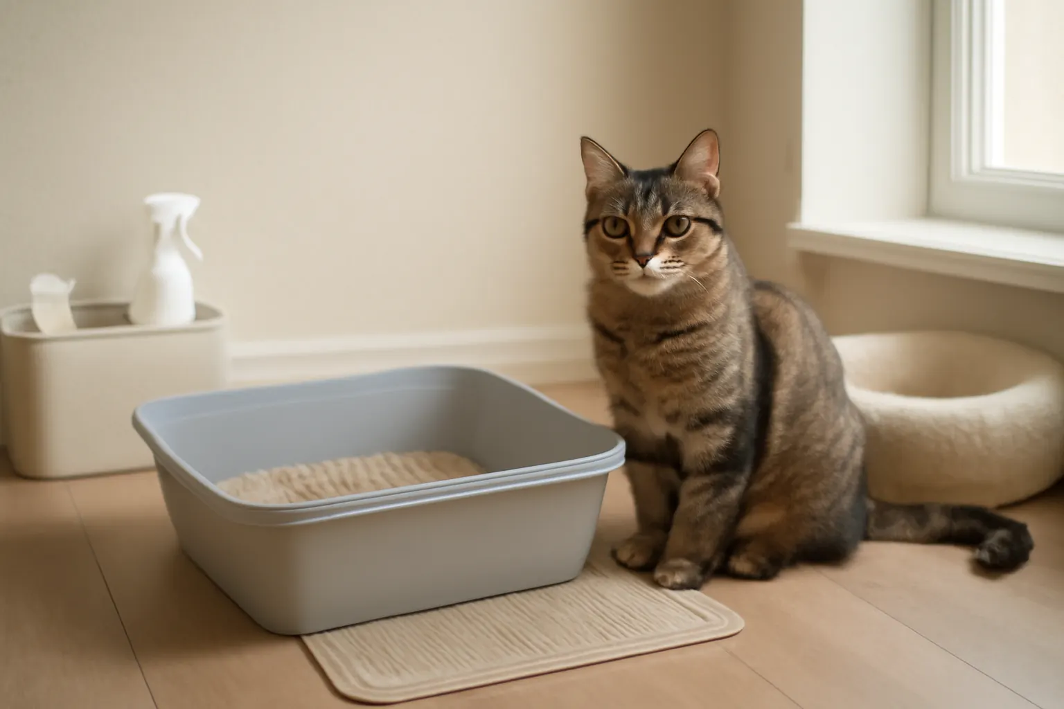Effective Litter Box Management: An Essential Guide for Cat Owners illustration