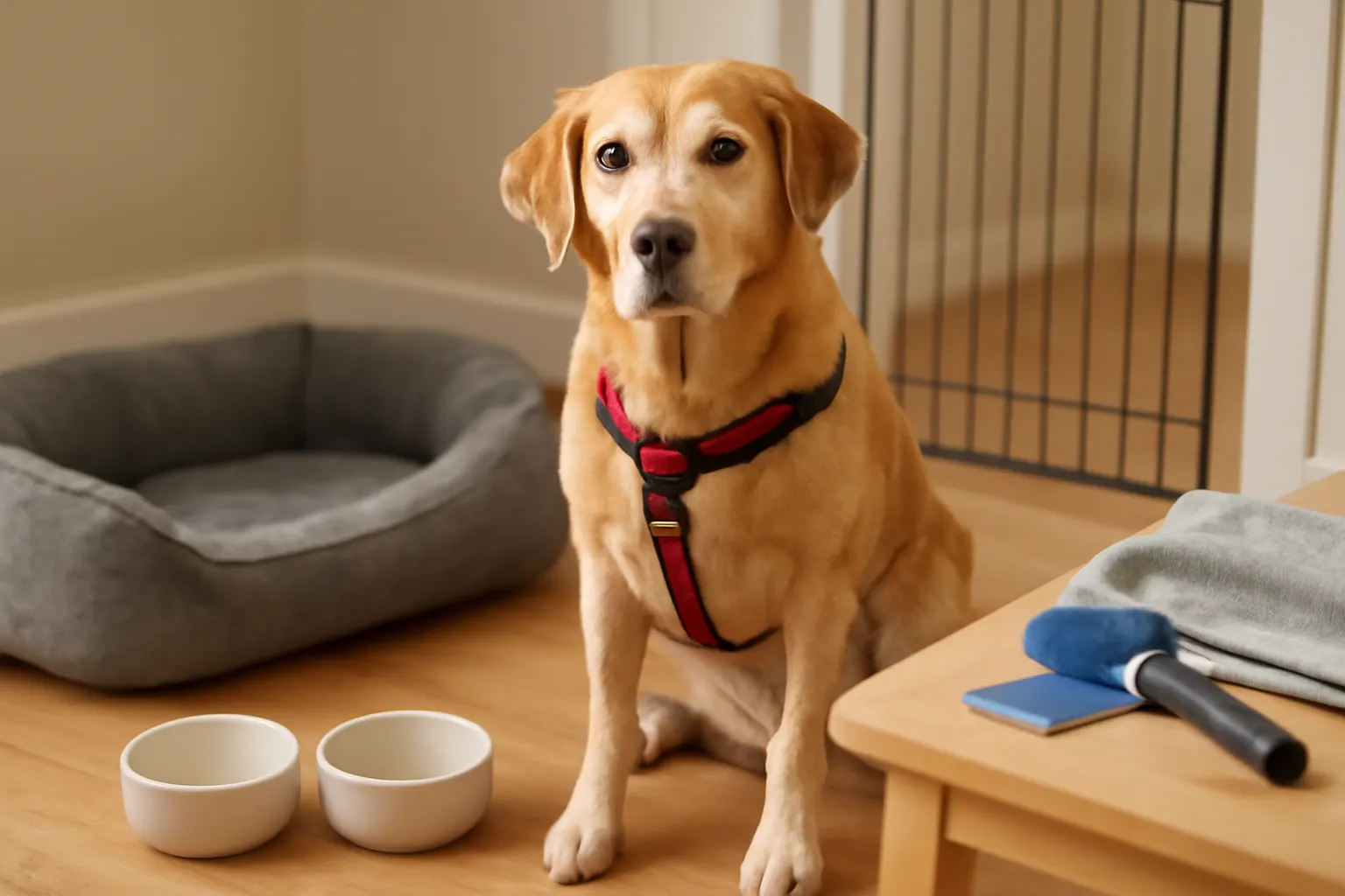 A Compassionate Guide to Enriching the Lives of Senior Rescue Pets illustration