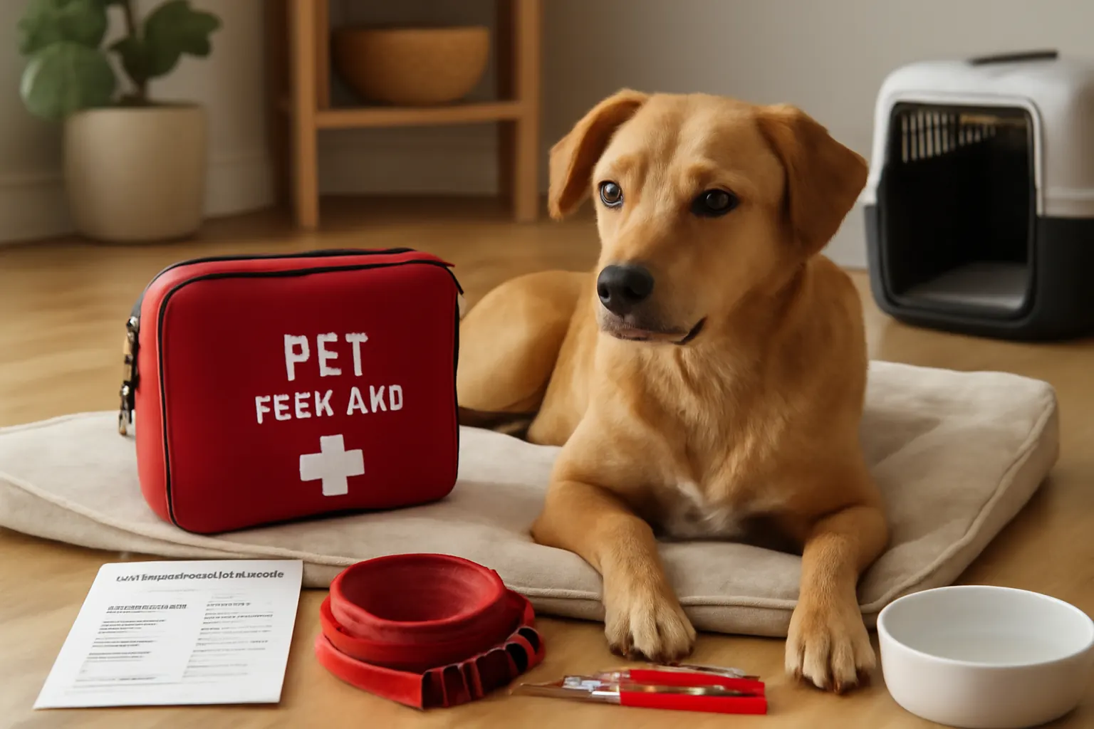 A Practical Guide to Safe and Effective DIY Dog First Aid at Home illustration