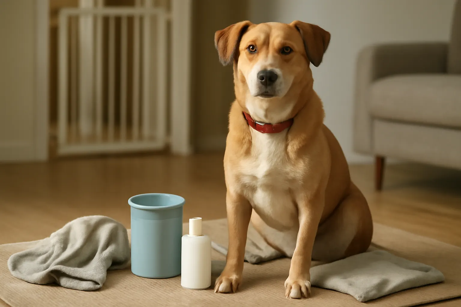 Dog Paw Washer vs Towel: Which Is Better for Muddy Days? illustration