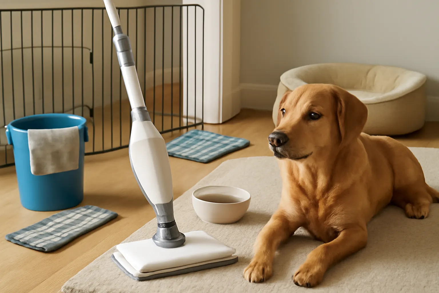 Steam Mop vs Wet Mop for Homes with Pets: Which Is Safer and More Effective? illustration