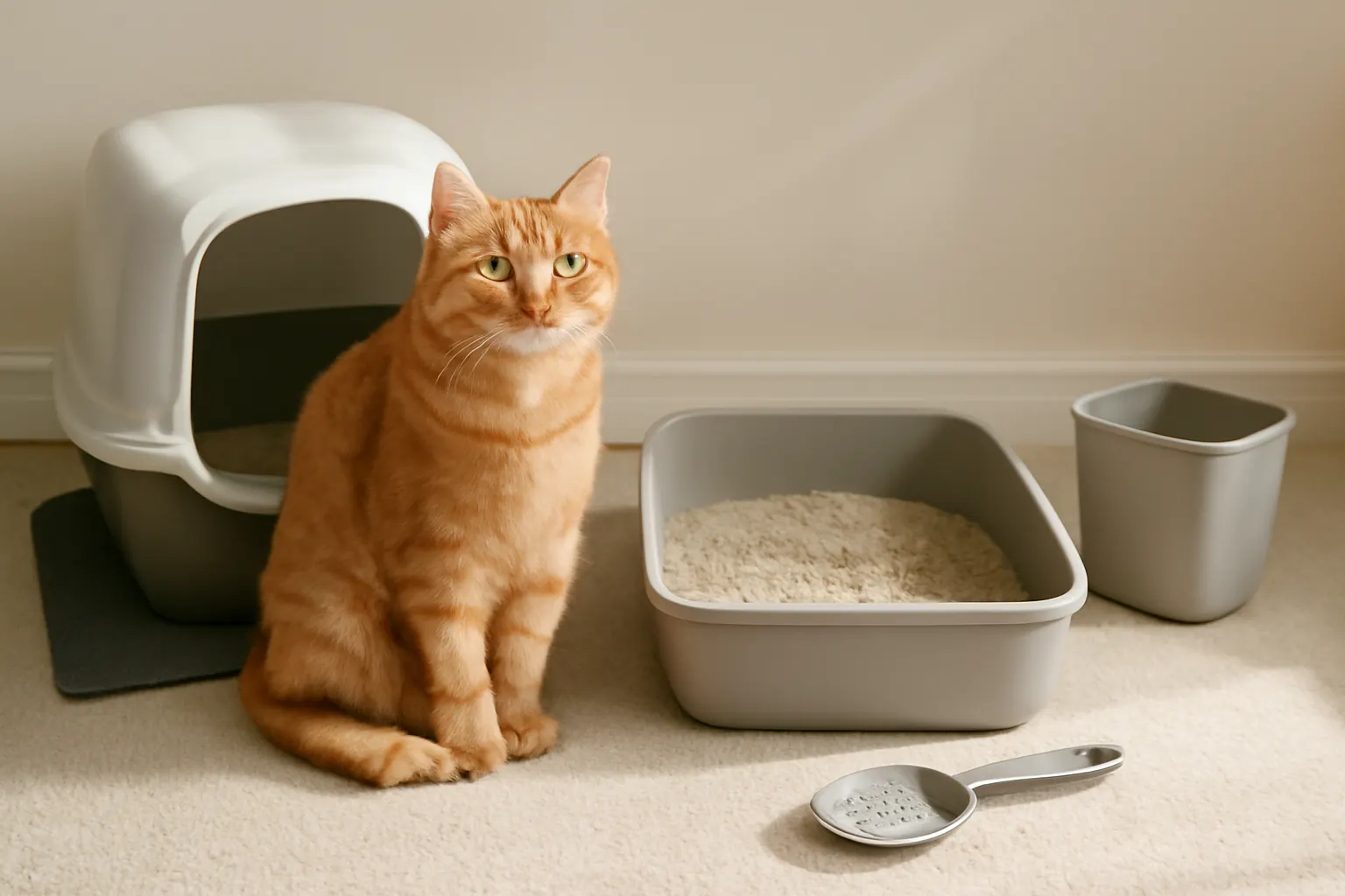 Covered Litter Box vs Open Litter Box: Which Controls Smell Better? illustration